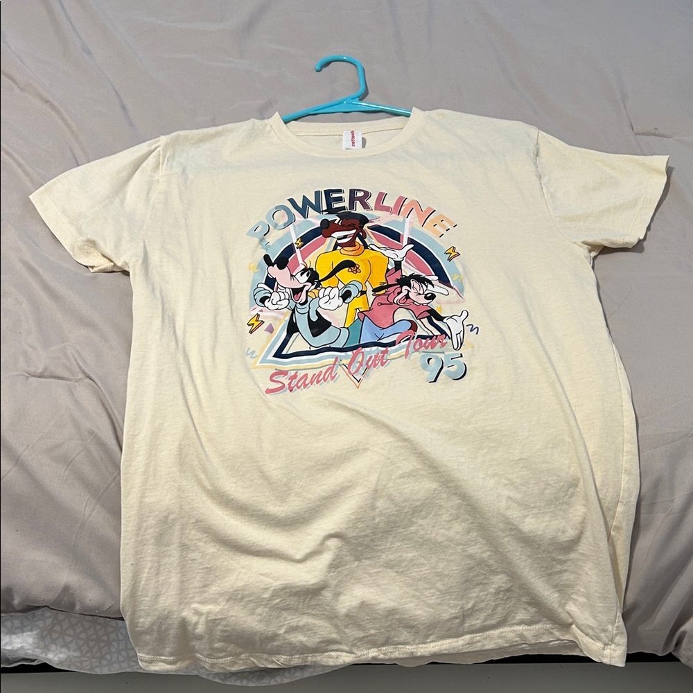 Disney’s Powerline t shirt in Cream